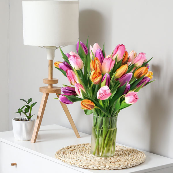 Bouquet De Tulipes IDYLLE Livraison En Express Florajet